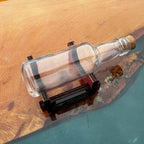 Star Trek USS Defiant Cloaked in a Shot Bottle - 