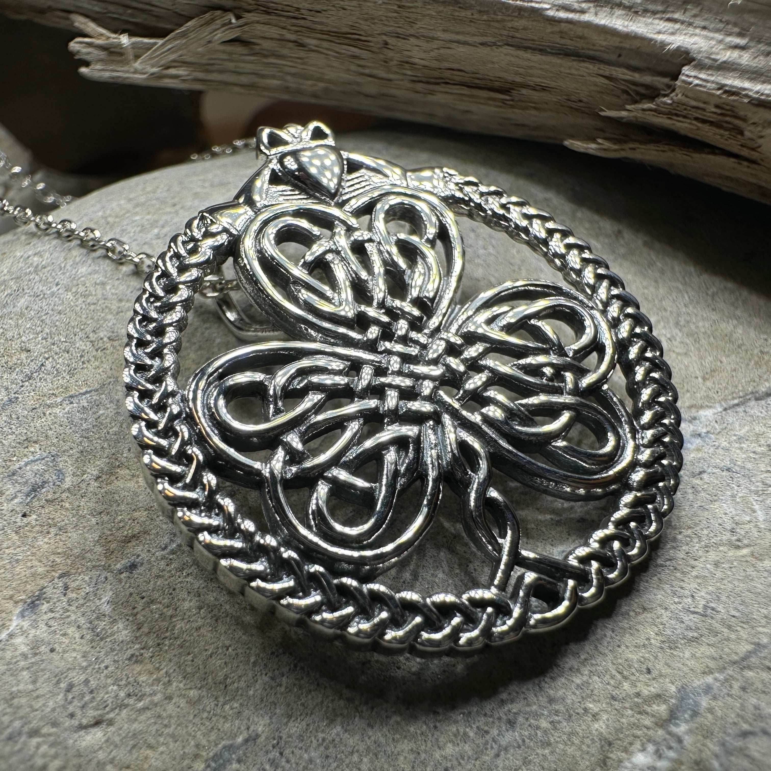 Sylvania Shamrock Necklace - 