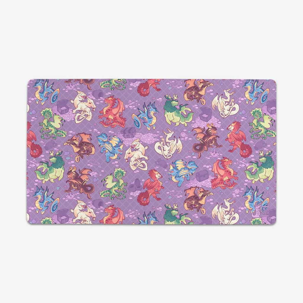 Chromatic Dragons Playmat - Standard Playmat / Purple / Plain