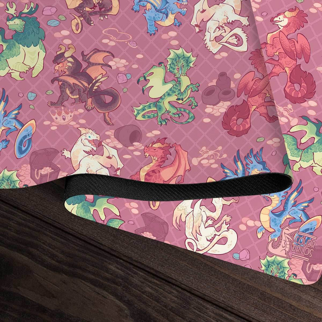 Chromatic Dragons Playmat - Standard Playmat / Purple / Plain
