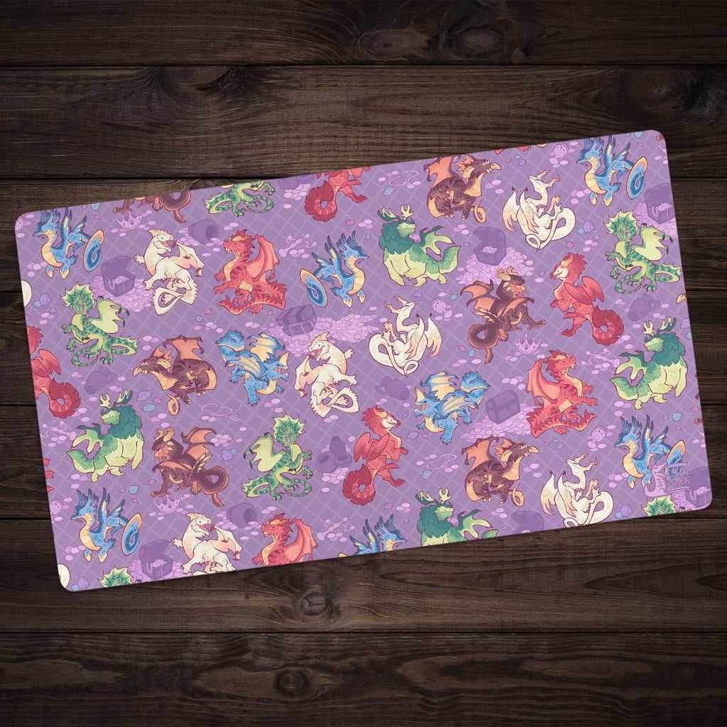 Chromatic Dragons Playmat - Standard Playmat / Purple / Plain