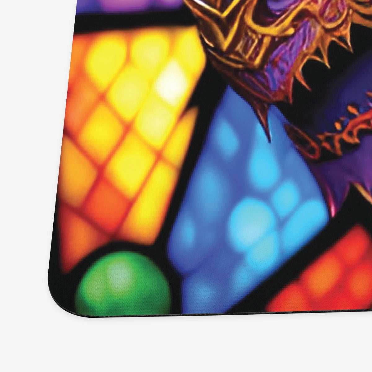 Queen Of The Prismatic Dragons Playmat - Standard Playmat / Plain