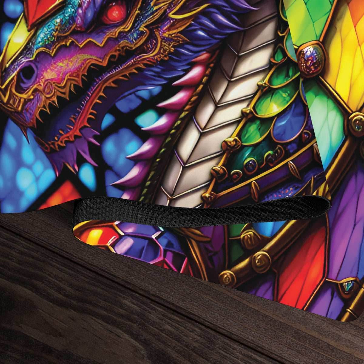 Queen Of The Prismatic Dragons Playmat - Standard Playmat / Plain