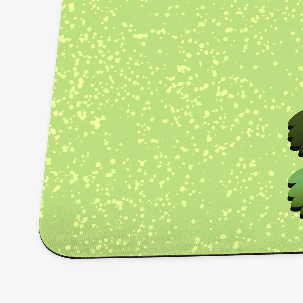 Dragon Corgi Playmat - Standard Playmat / Red / Plain