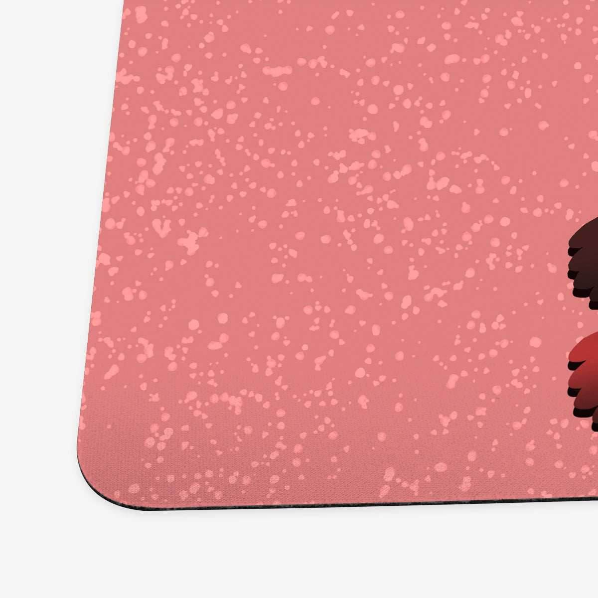 Dragon Corgi Playmat - Standard Playmat / Red / Plain