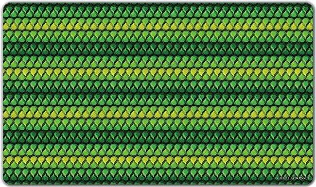 Dragonskin Playmat - Green / Plain