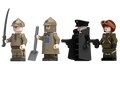 WWII - Russian Mixed Troops - 4 Man Squad - Mil-Blox