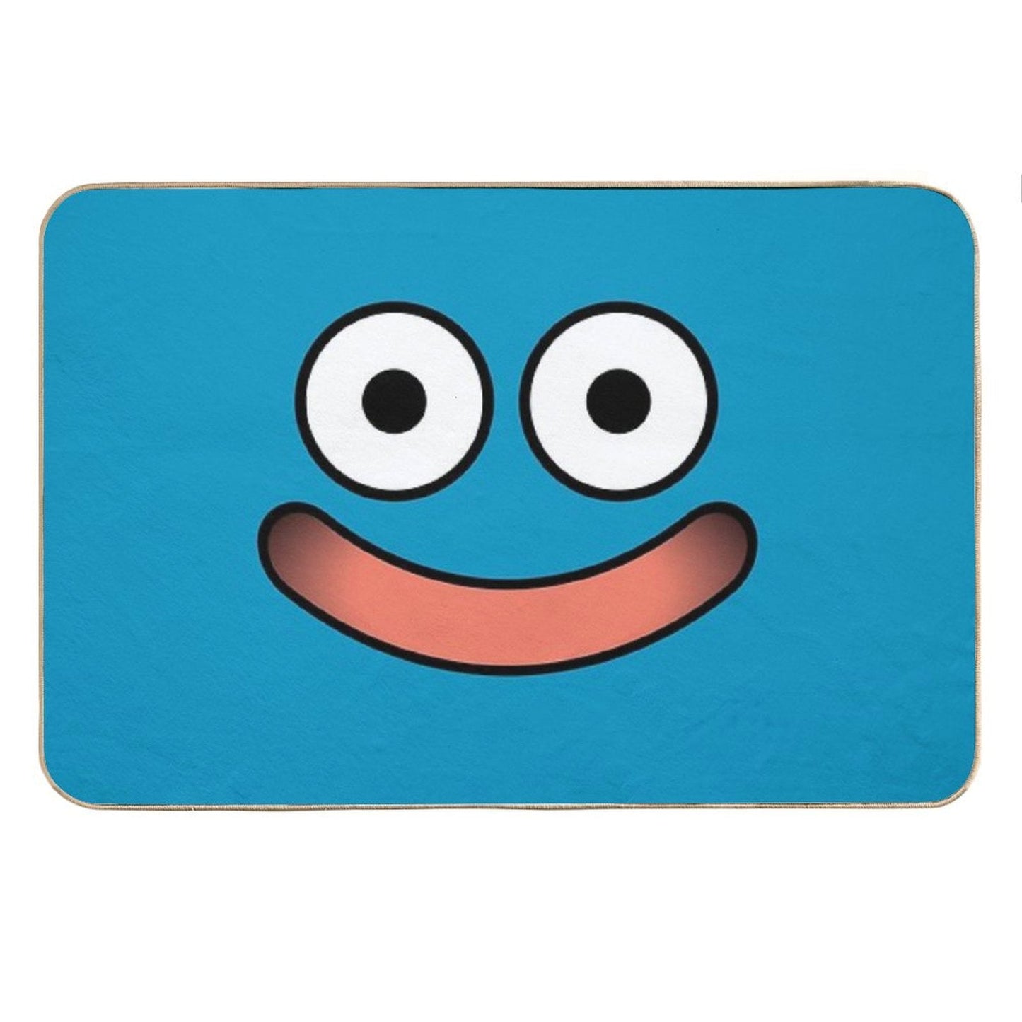 Dragon Quest Slime Face Bath Mat