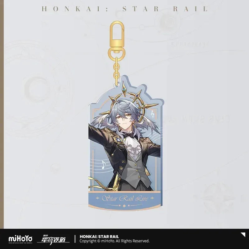 LIVE Series Quicksand Acrylic Keychain Honkai: Star Rail