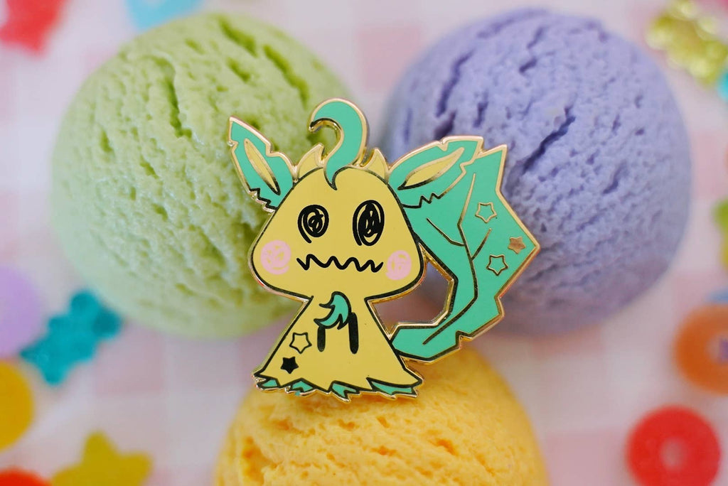 Pokemon: Mimikyu Leafeon Enamel Pin