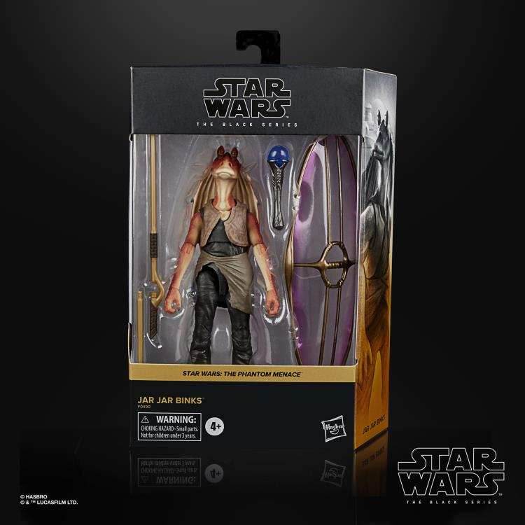 Star Wars: The Black Series - Jar Jar Binks (The Phantom Menace) 6-Inch Deluxe Action Figure - 