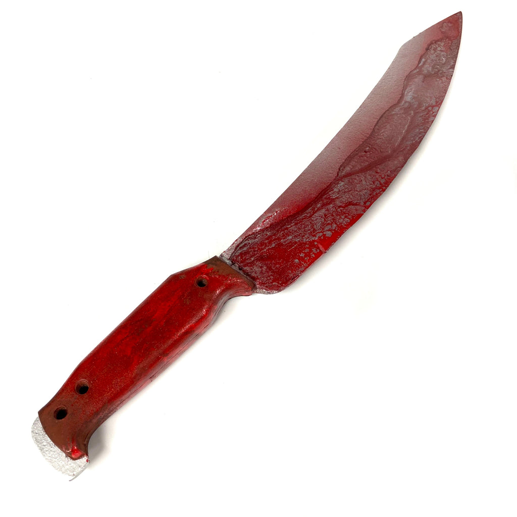 Large Plastic Curved Machete Survival Knife FX Prop