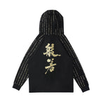 NH2 Rising Oceans Japanese Hoodie - Black / S