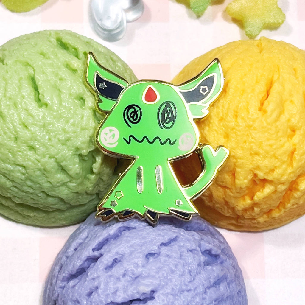 Pokemon: Mimikyu Shiny Espeon Enamel Pin