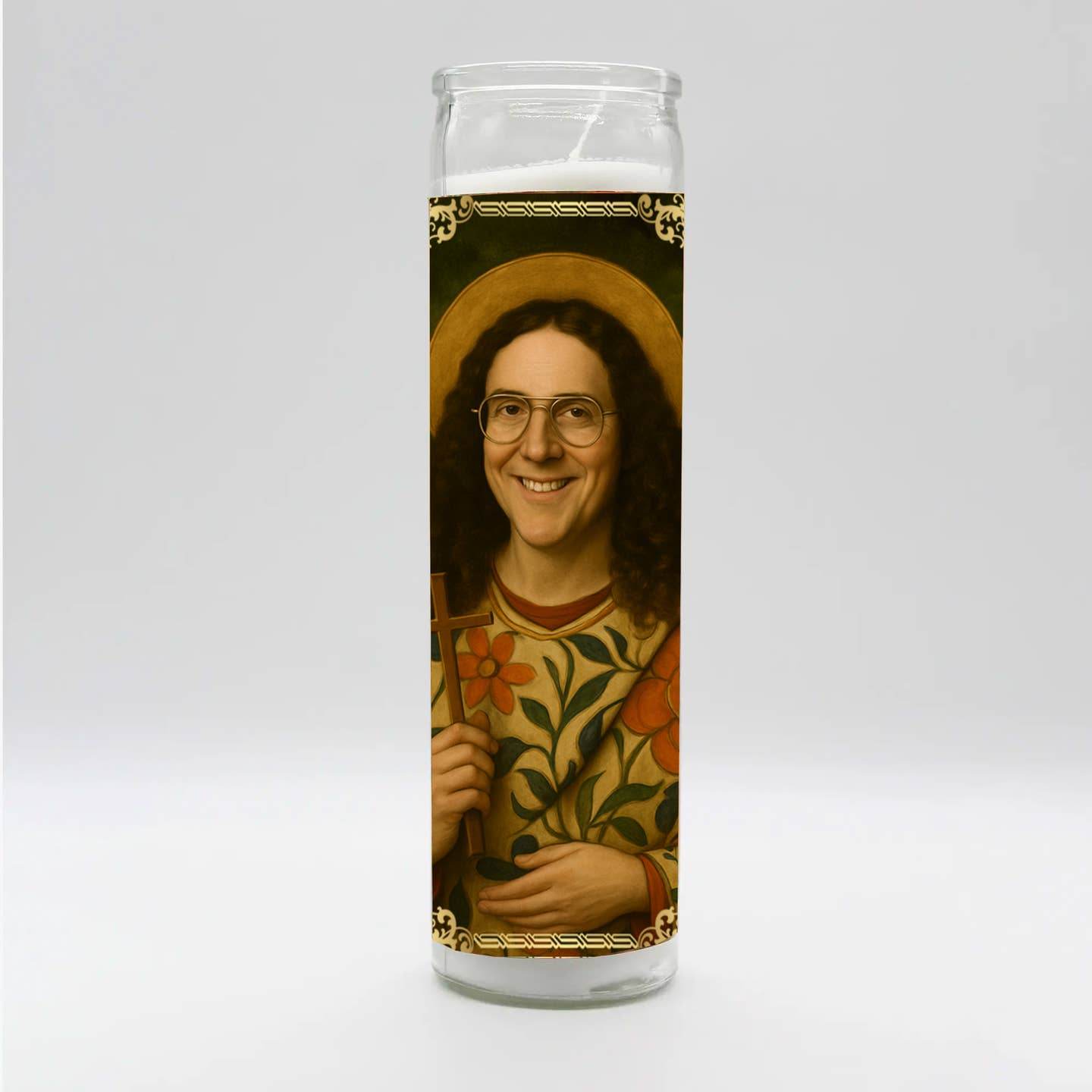 Saint King of Parody Candle - White
