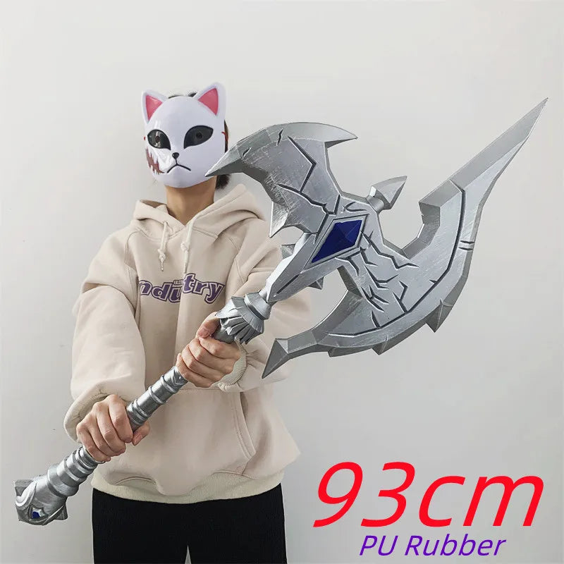 1:1 Battle Beast King Sword Cosplay Chaos Blade War Warrior Weapons Sacrifice Role Prop Skull Knife Carnival Safety PU Model Toy