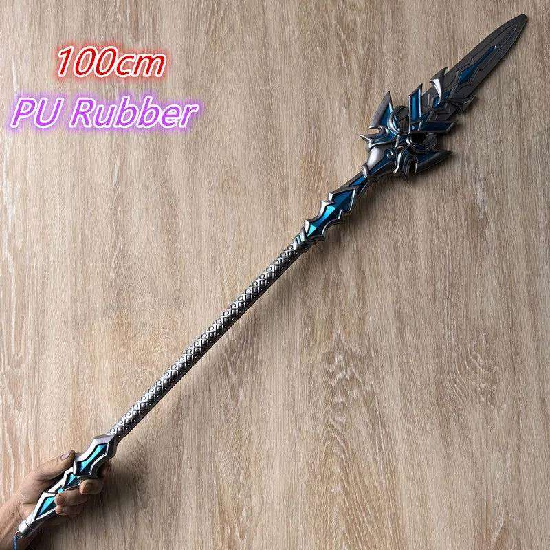 1:1 Cosplay Chinese Dou luo Doula Continent Asura gold Sword Styles Weapon Prop Bloody Sword Cos Halloween Props Gift Toy