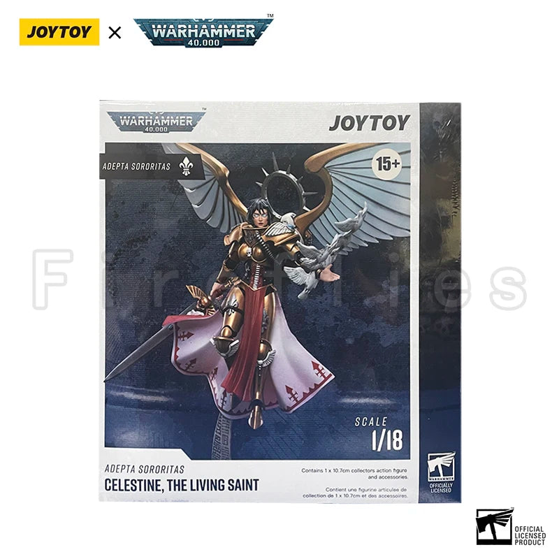 1/18 JOYTOY Action Figure (3PCS/SET) 40K Battle Sisters The Living Saint Anime Model