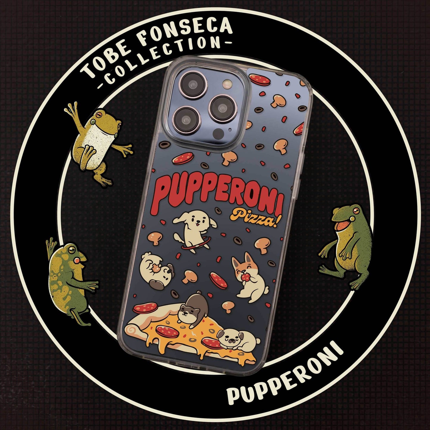 Affinity Bands X Tobe Fonseca HD Apple iPhone 14 Series Phone Case - Pupperoni / iPhone 14 Pro Max
