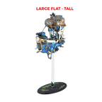 1 Set Ironclad Compatible Custom Large Flat Magnetic Flight Stand Kit
