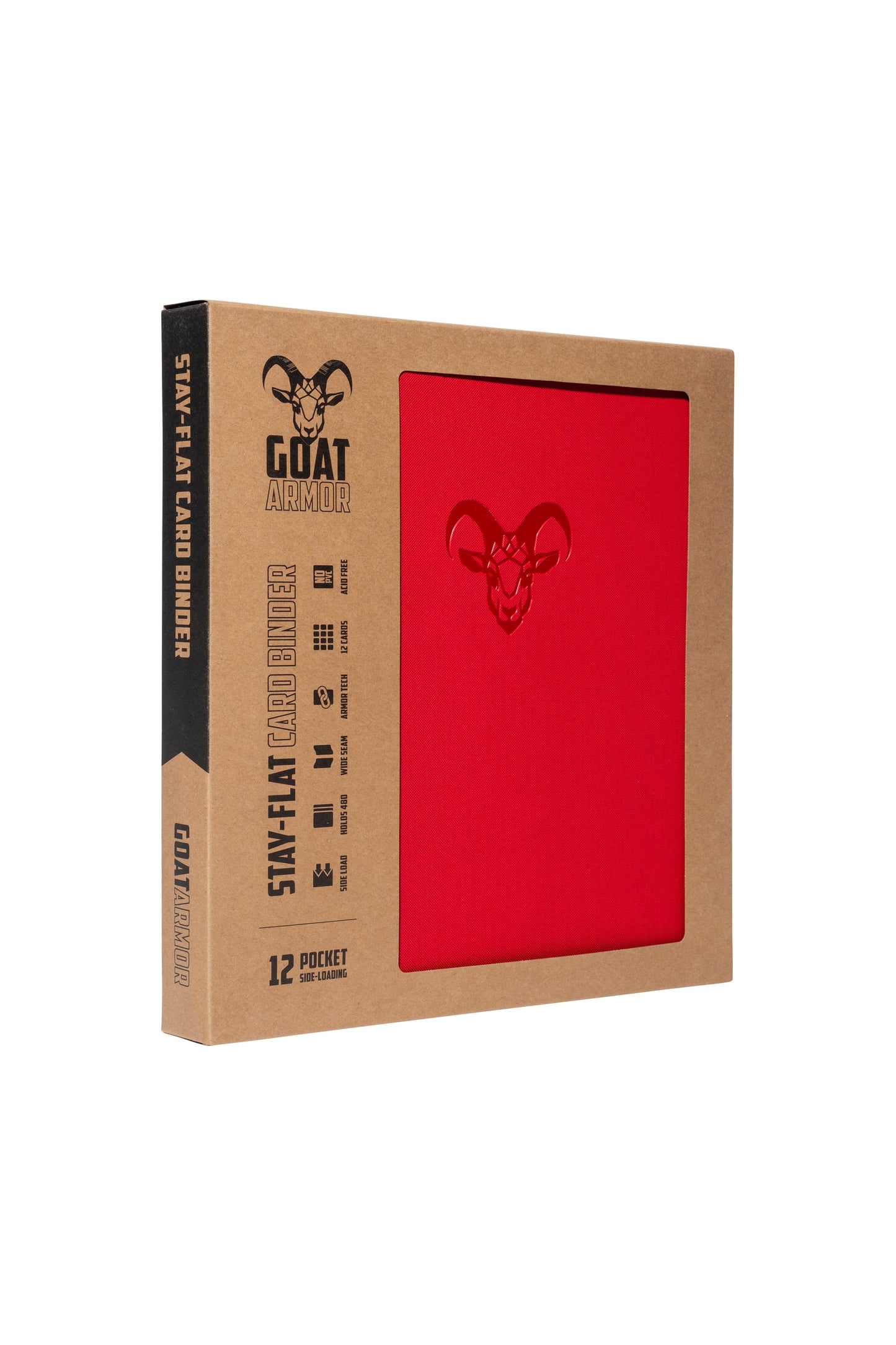 "Stay Flat" Card Binder