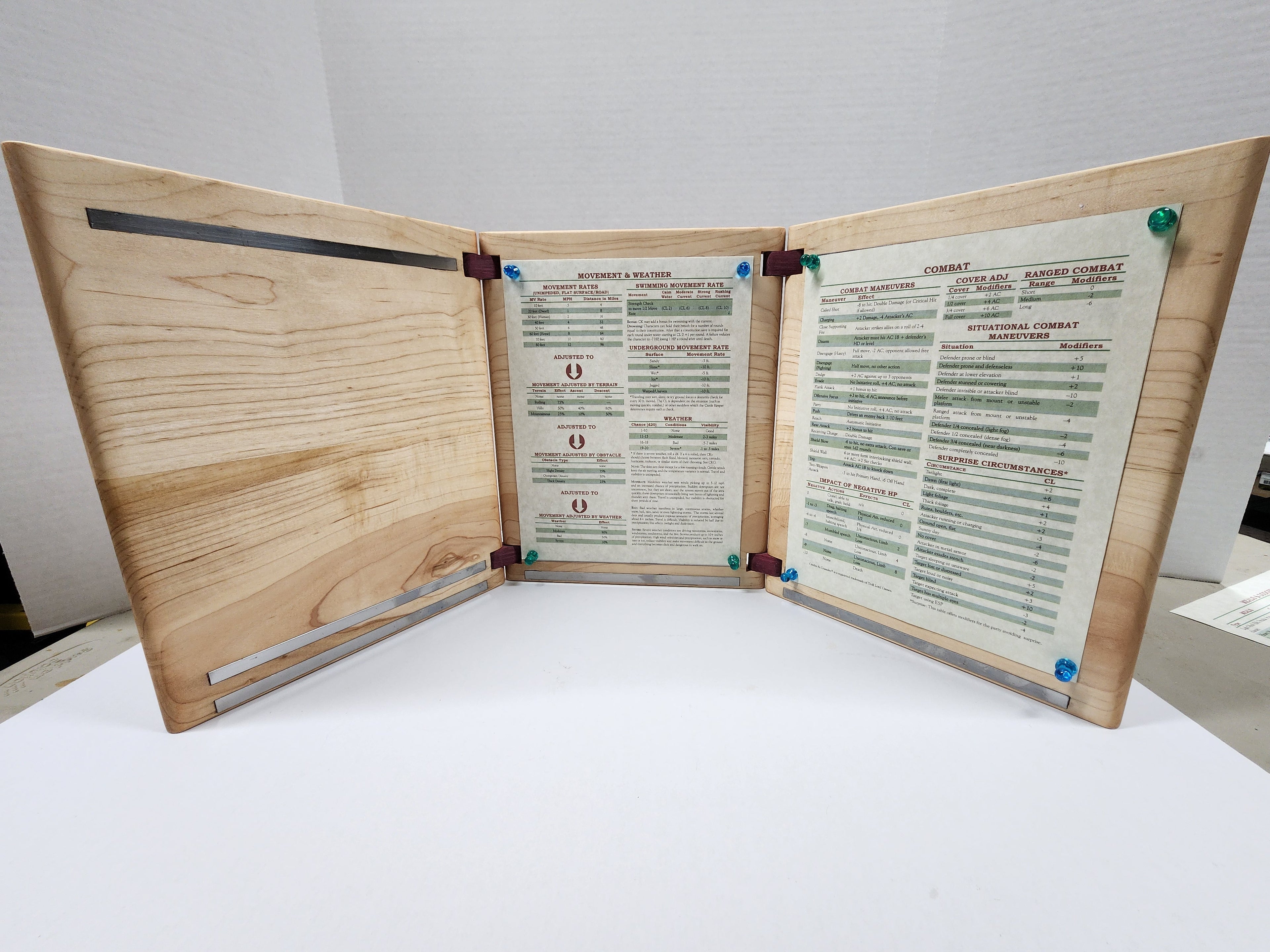 Premium GM Screen - Vertical Layout