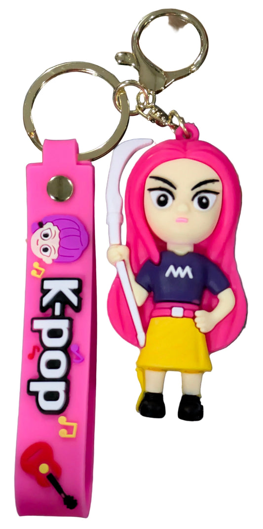 K-POP DEMON HUNTERS Keychain – Mira Charm Set