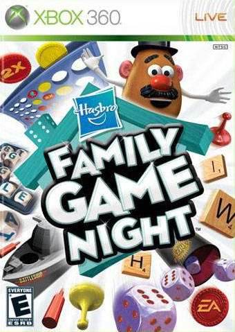 Hasbro Family Game Night (Xbox 360) - Game Manual Only