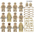 Valor Guard 12 Man Desert Combat Squad - Mil-Blox