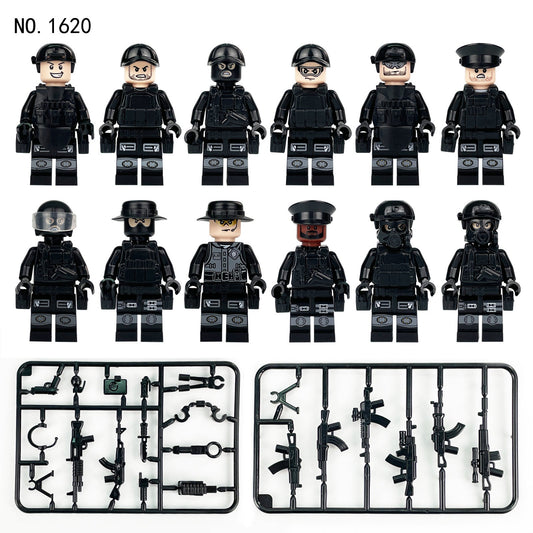 Valor Guard SWAT - Assault Team - 12 Man Team - Mil-Blox