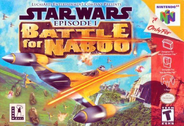 Star Wars: Episode I Battle for Naboo (Nintendo 64) - Game Manual Only