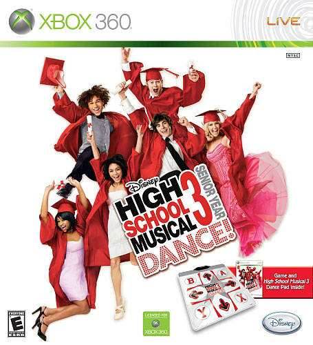 High School Musical 3: Senior Year Dance Bundle (Xbox 360) - Game Manual Only