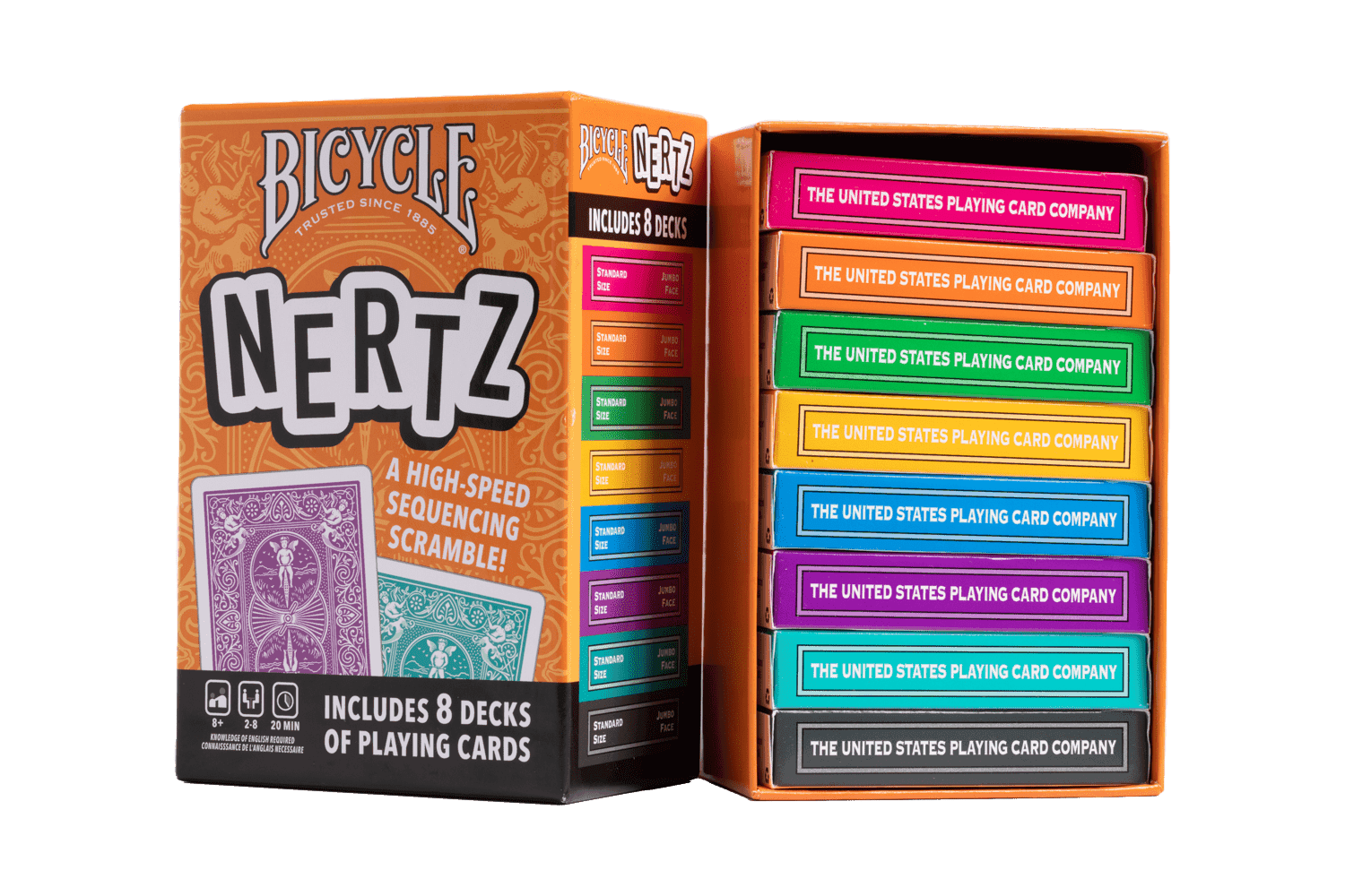 Bicycle Nertz Game Pack for up to 8 Players - 