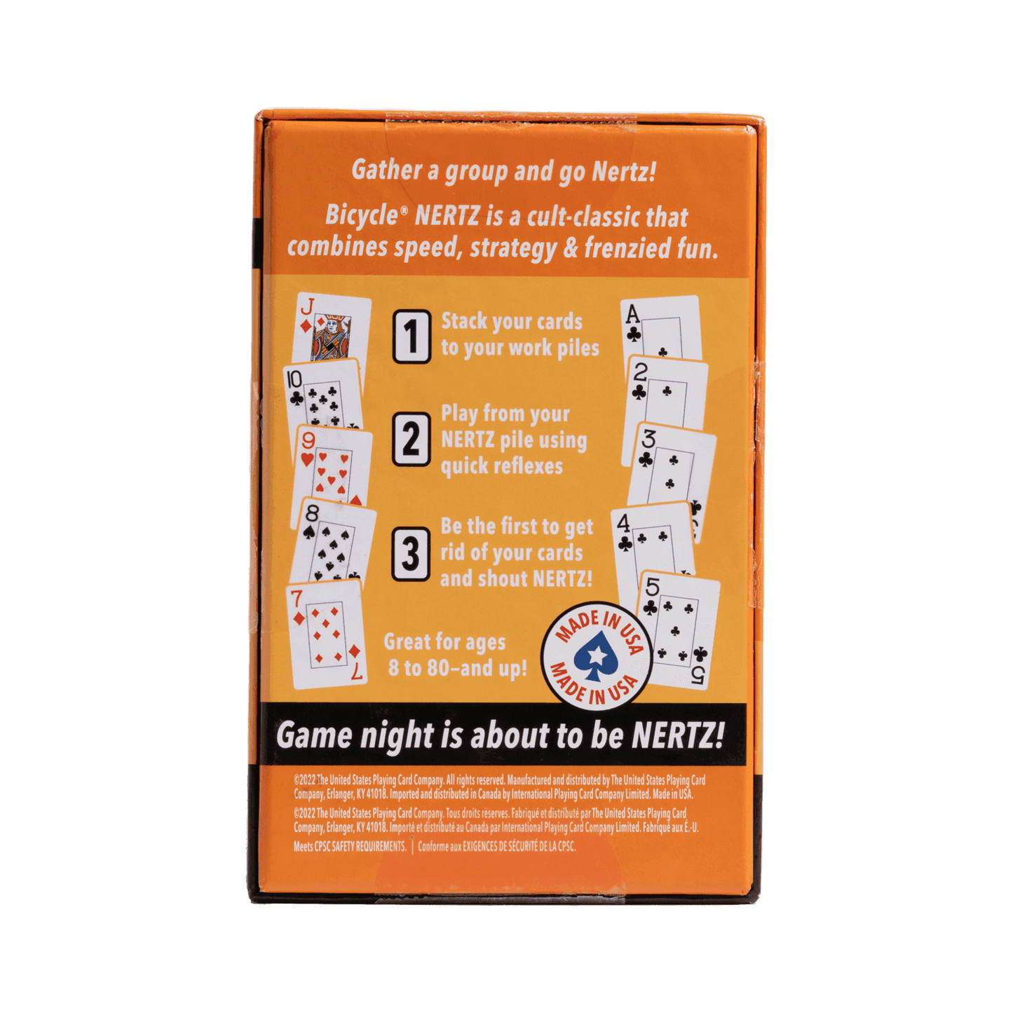 Bicycle Nertz Game Pack for up to 8 Players - 