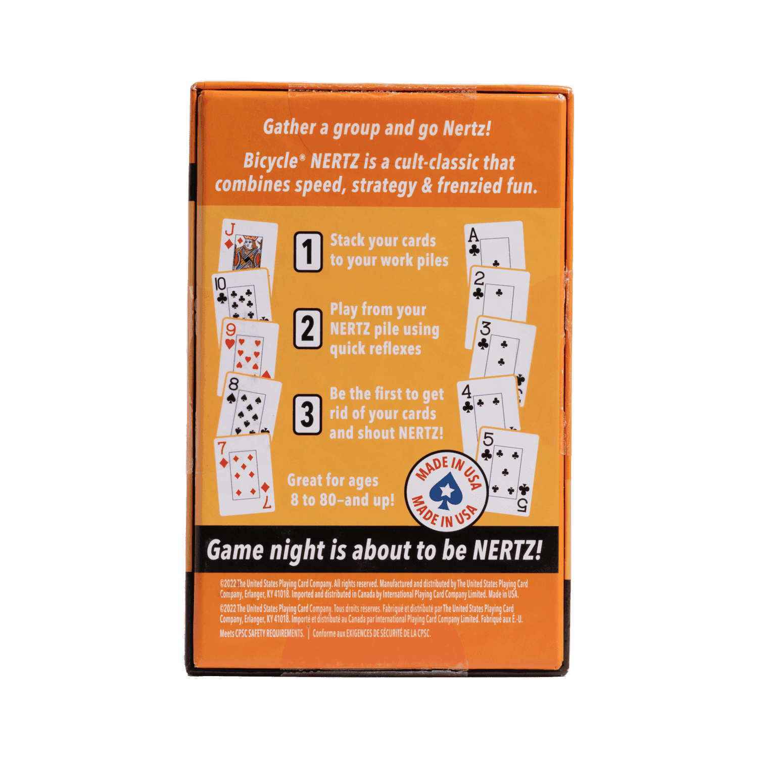 Bicycle Nertz Game Pack for up to 8 Players - 