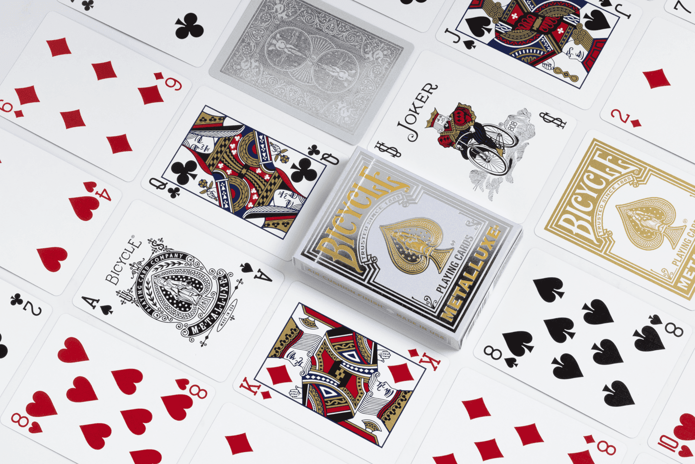 Bicycle Metalluxe Silver 2023 - 