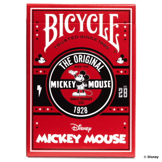 Disney Classic Mickey Mouse inspired Playing Cards by Bicycle - 