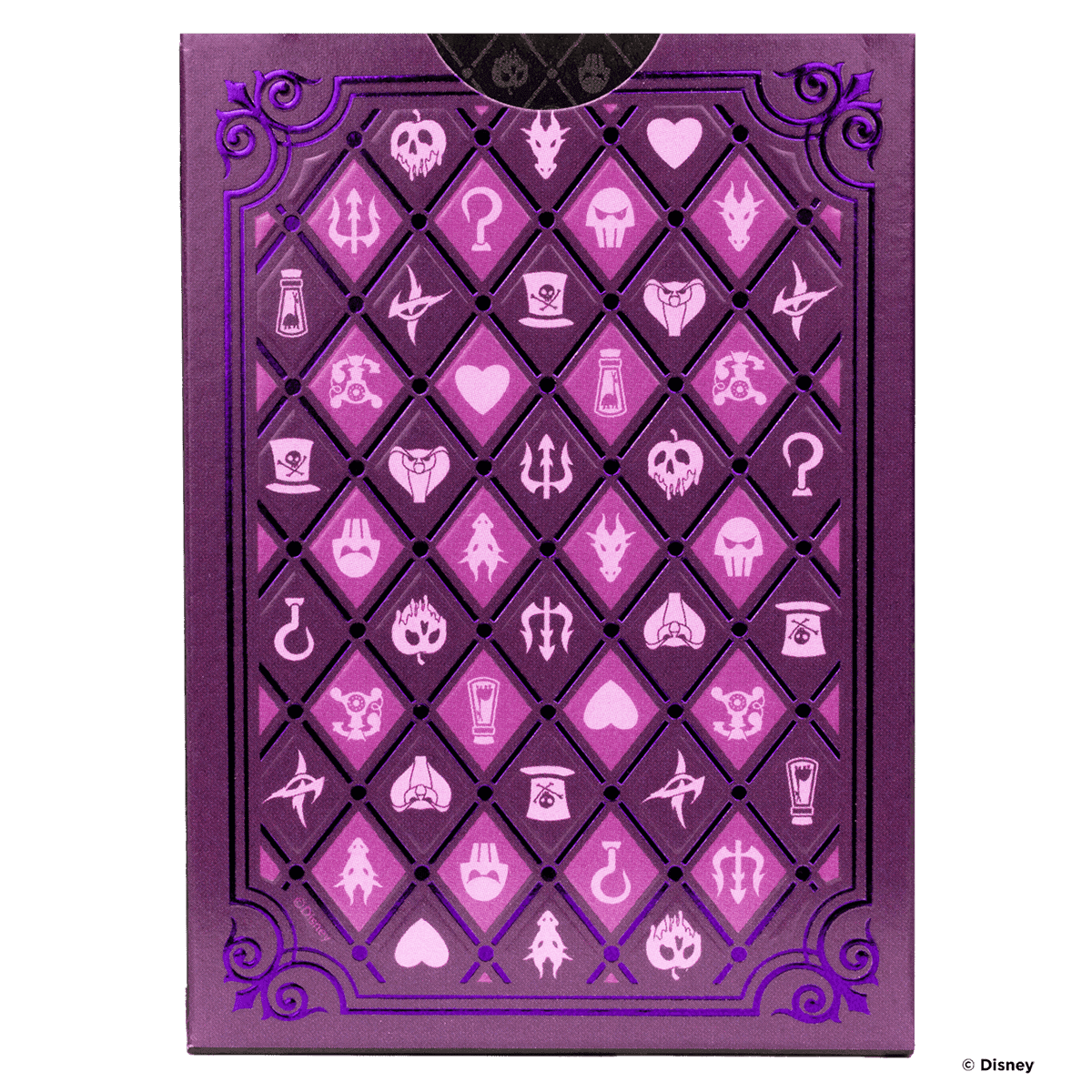 Bicycle Playing Cards: Disney Villains - Purple