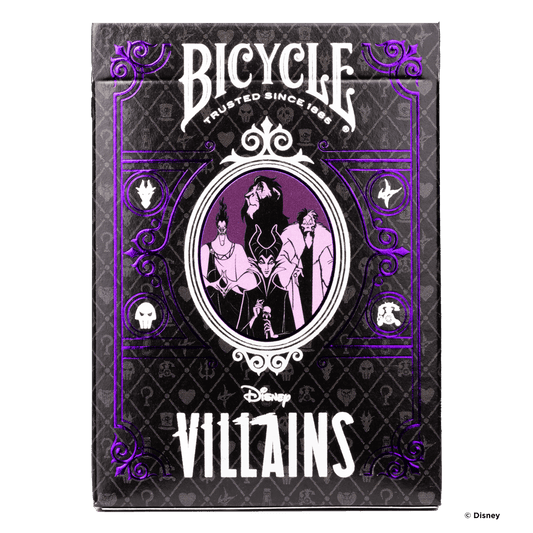 Disney Villains Inspired Playing Cards by Bicycle- Purple - 