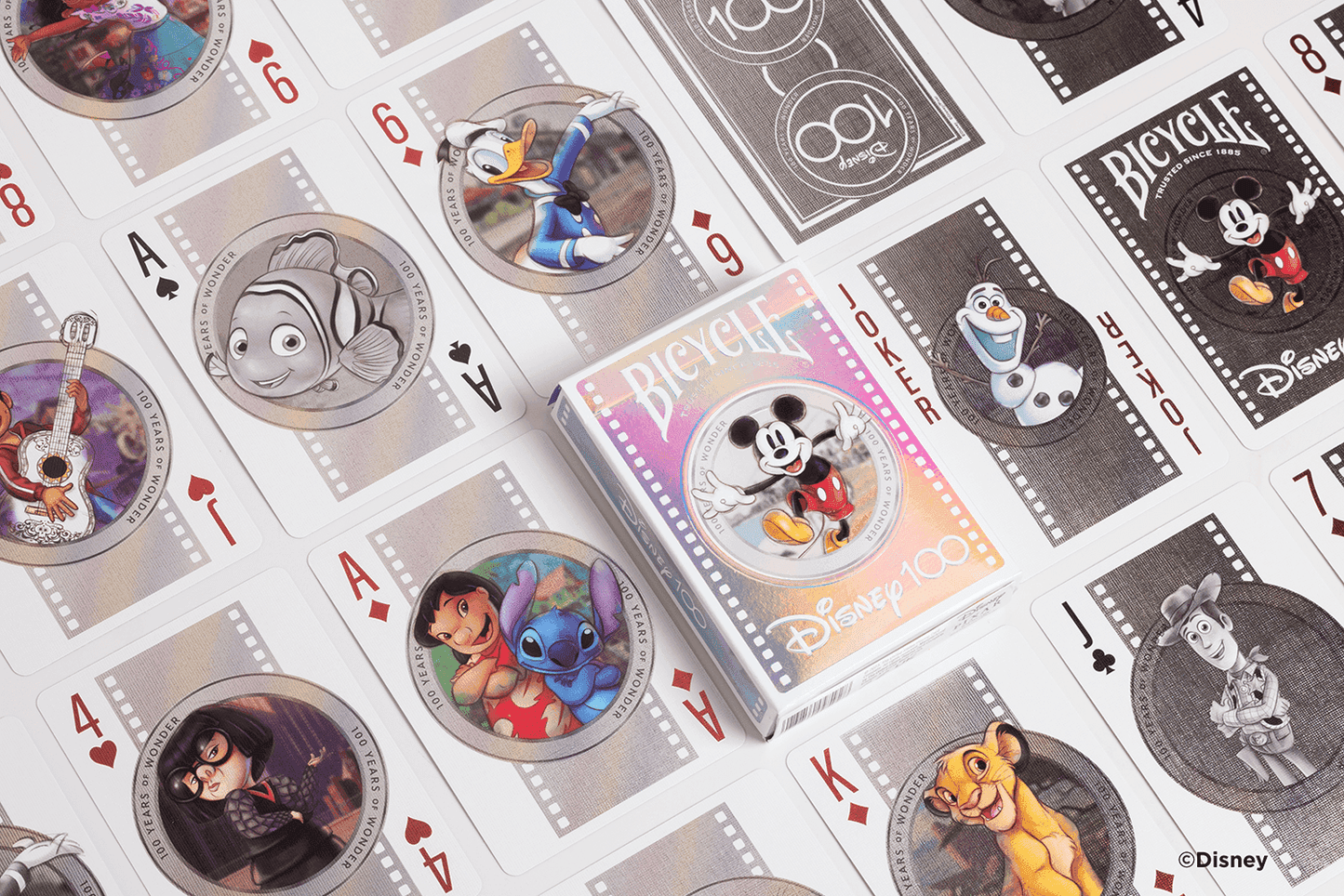 Disney100 Inspired Playing Cards by Bicycle - 
