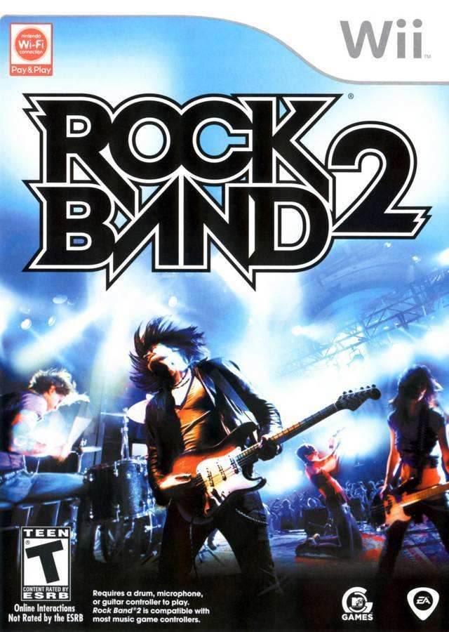 Rock Band 2 (Wii) - Game Manual Only