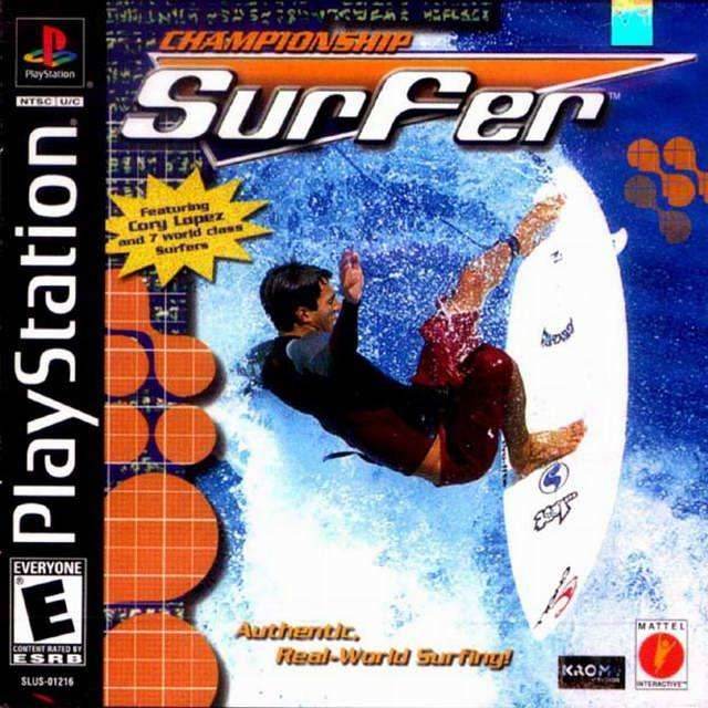 Championship Surfer (Playstation) - Game Manual Only