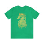 Golden Celtic Dice Dragon Shirt - Heather Kelly / S