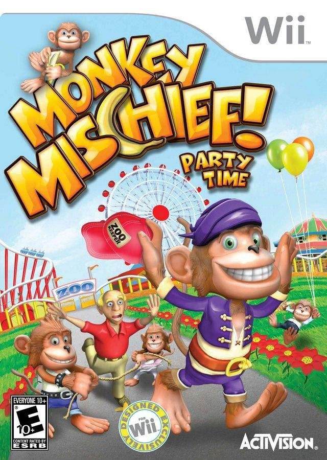 Monkey Mischief Party Time (Wii) - Game Manual Only