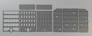 15mm European City Building (Matboard) - 15MCSS100 - 