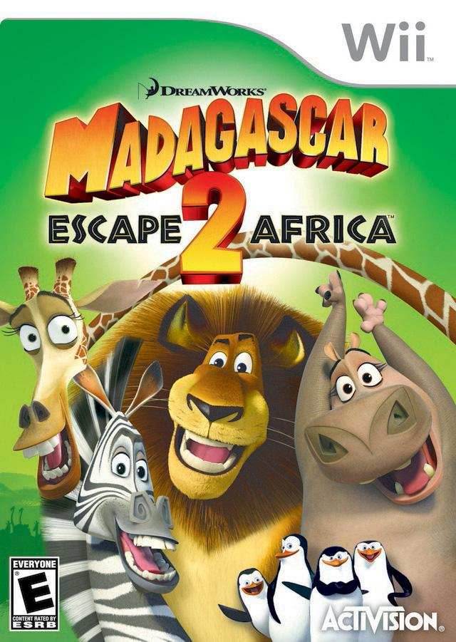 Madagascar Escape 2 Africa (Wii) - Game Manual Only