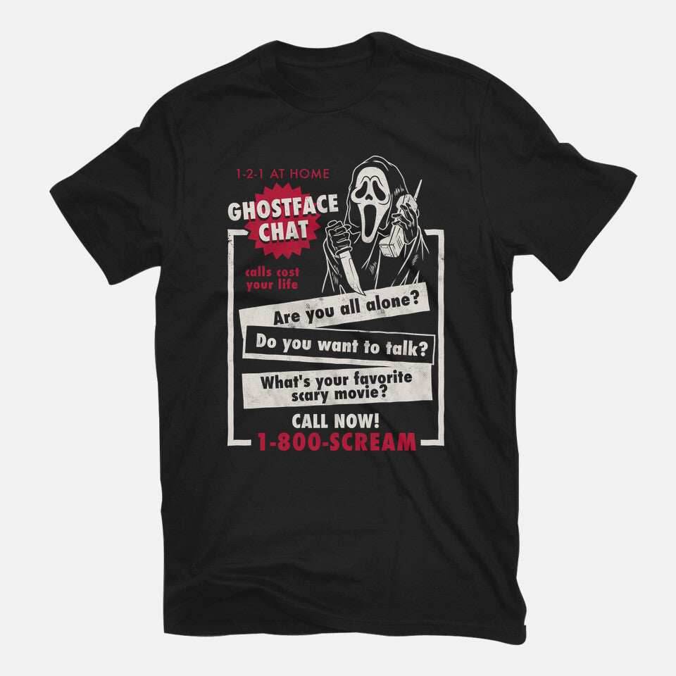 1-800-SCREAM - Unisex / Black / S