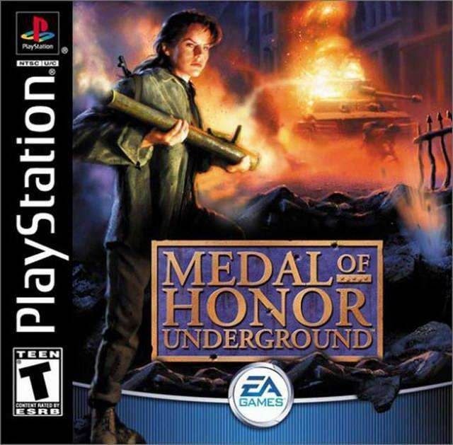 Medal of Honor: Underground (Playstation) - Game Manual Only