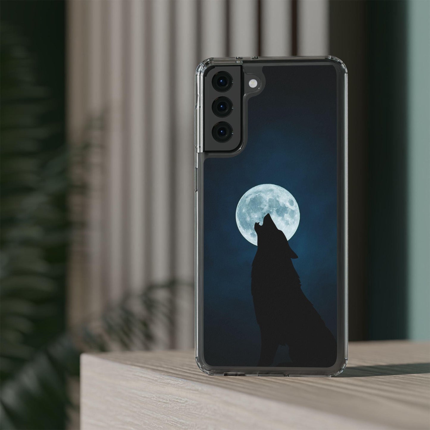 Full Moon and Wolf Clear Cases