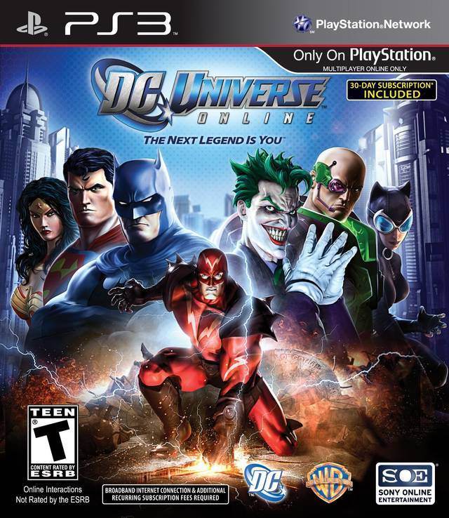 DC Universe Online (Playstation 3) - Game Manual Only